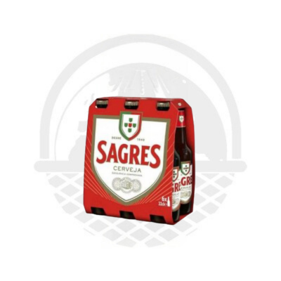 Bière Blonde Portugaise "Sagres" 6x33cl - Panier du Monde