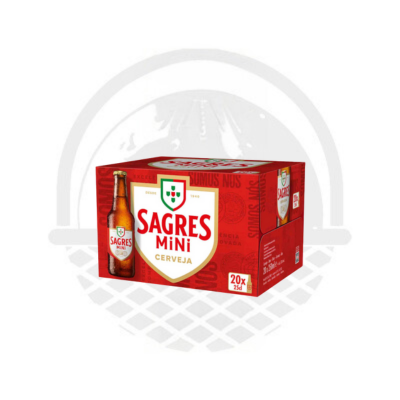 Bière blonde portugaise "Sagres" Mini 20x25cl