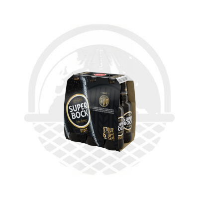 Bière Super Bock Stout Noire superbock 6x25cl - Panier du Monde
