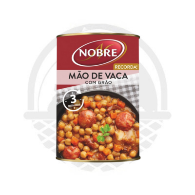 PIEDS DE BOEUF AUX POIS CHICHES NOBRE 420G "mao de vaca"