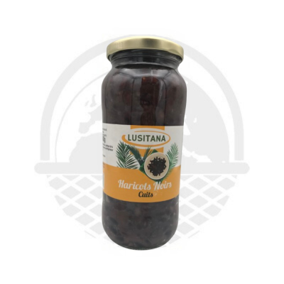 Haricots Noirs Cuits "Lusitana" 400g