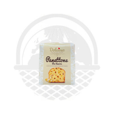 Panettone Raisins Secs Et Ecorces D'oranges Confites DOLCIOSO 500G