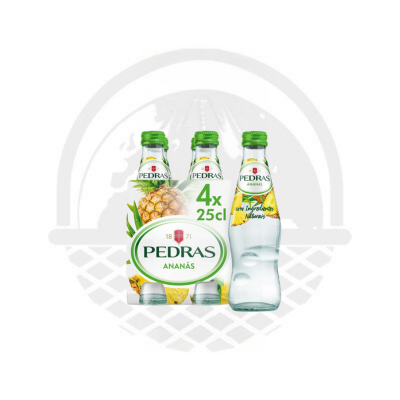 Eau gazeuse Agua Das Pedras Ananas 4x25cL