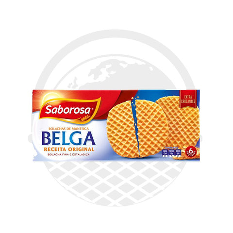 Biscuits Belgas Saborosa 220G - Panier du Monde - Produits portugais,antillais,espagnols,américains en ligne