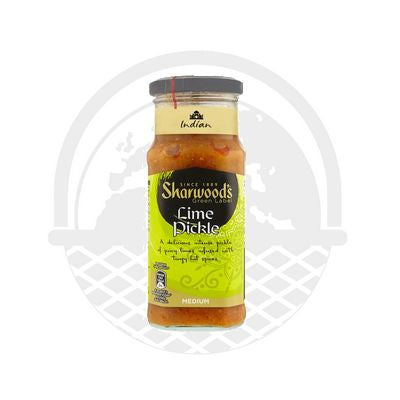 Sauce Lime Pickle "Sharwood's" 300g - Panier du Monde - Produits portugais,antillais,espagnols,américains en ligne
