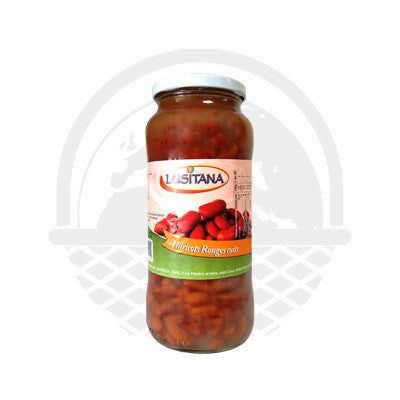 Haricots rouge cuits "Lusitana" 400g - Panier du Monde - Produits portugais,antillais,espagnols,américains en ligne
