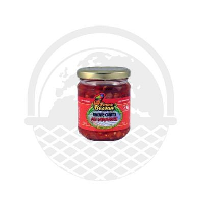 Piments confits au vinaigre Dame Besson 200g - Panier du Monde - Produits portugais,antillais,espagnols,américains en ligne