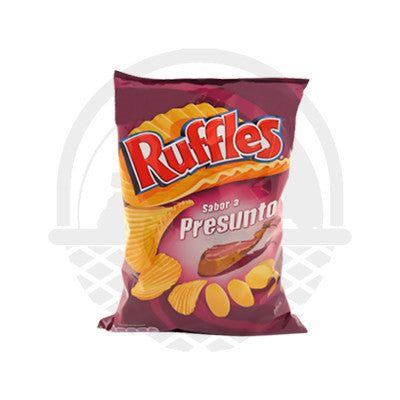 Chips portugaises Ruffles Jambon "Presunto" 160G - Panier du Monde - Produits portugais,antillais,espagnols,américains en ligne