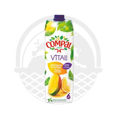 Jus Vital mangue orange Compal 1L - Panier du Monde - Produits portugais,antillais,espagnols,américains en ligne