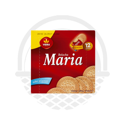 Biscuits Maria V. Castro sachets 25G boite de 12 - Panier du Monde - Produits portugais,antillais,espagnols,américains en ligne