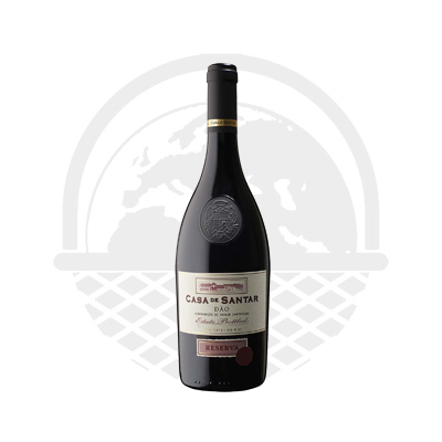 VIN ROUGE CASA DE SANTAR RESERVE 75CL 13.5° - Panier du Monde - Produits portugais,antillais,espagnols,américains en ligne