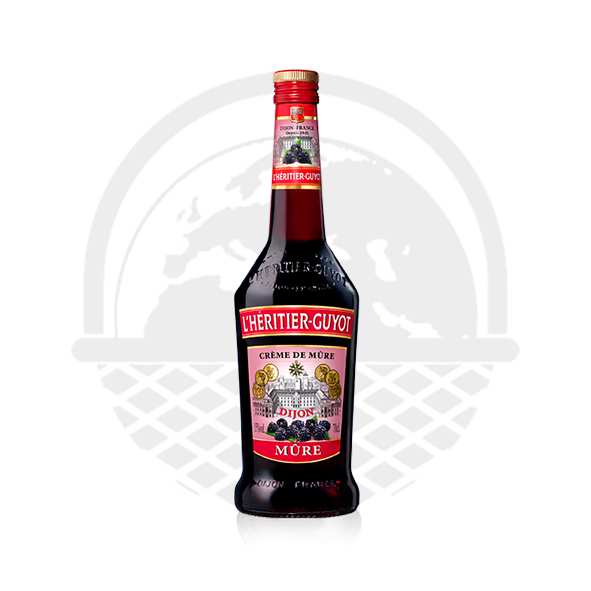 CRÈME DE MÛRE L'HÉRITIER GUYOT 18% 70CL - Panier du Monde - Produits portugais,antillais,espagnols,américains en ligne
