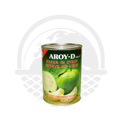 Goyave au sirop Aroy 565G - Panier du Monde - Produits portugais,antillais,espagnols,américains en ligne