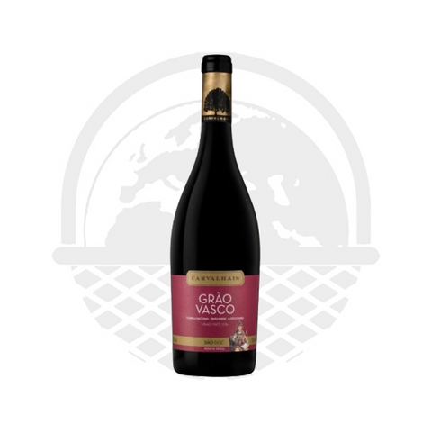Vin Dao Grao Vasco Rouge 75cl 12° - Panier du Monde - Produits portugais,antillais,espagnols,américains en ligne