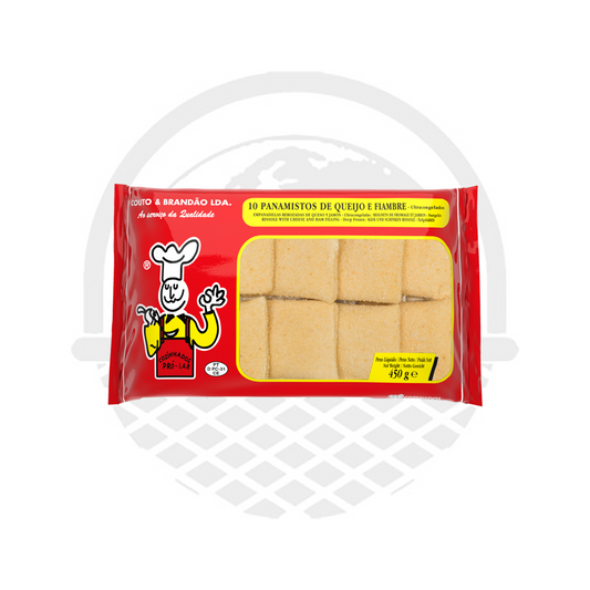 Beignets Jambon/Fromage Couto e Brando 450G - Panier du Monde - Produits portugais,antillais,espagnols,américains en ligne