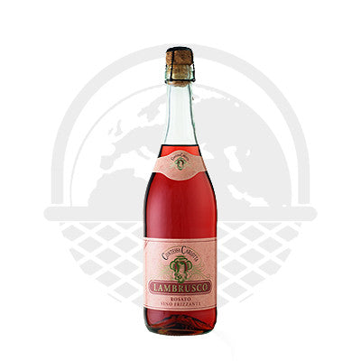 Vin Italien Lambrusco Rosé Contessa Carlota 75cl - Panier du Monde