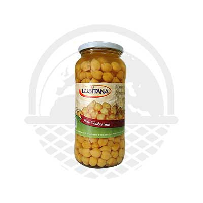 Pois Chiches Cuits "Lusitana" 400g - Panier du Monde - Produits portugais,antillais,espagnols,américains en ligne
