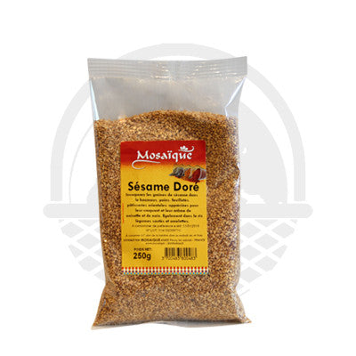 Sésame Doré Mosaique 250g - Panier du Monde - Produits portugais,antillais,espagnols,américains en ligne