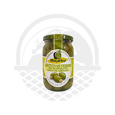 OLIVES VERTES FARCIES AUX AMANDES MACARICO 200G - Panier du Monde - Produits portugais,antillais,espagnols,américains en ligne