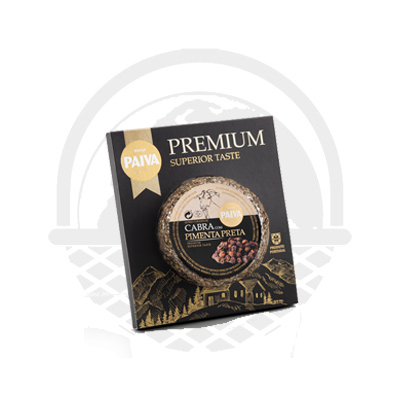 Fromage de chèvre au poivre supérieur Paiva 190 g - Panier du Monde - Produits portugais,antillais,espagnols,américains en ligne