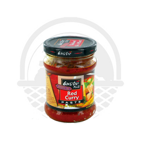Pate de curry rouge Exotic Food 220g - Panier du Monde - Produits portugais,antillais,espagnols,américains en ligne