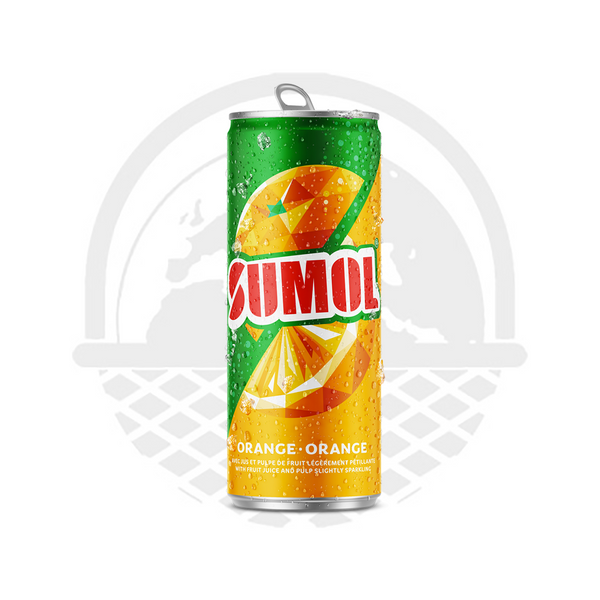 Sumol Orange canette 33cl boisson gazeuse – Panier du Monde