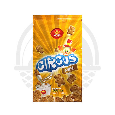 Gâteau portugais Circus au miel "Vieira do Castro" 300G - Panier du Monde - Produits portugais,antillais,espagnols,américains en ligne