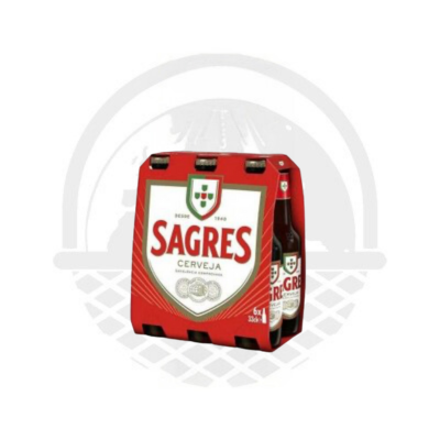 Bière Blonde Portugaise "Sagres" 6x33cl