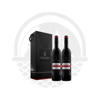 Coffret Vin QUINTA DO ORTIGAO Colheita Rouge 2X75CL 13°