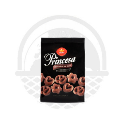 Assortiment Princesa Biscuit Au Chocolat Au Lait "Vieira do Castro" 200g