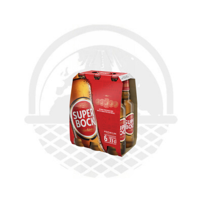 Bière Super Bock blonde portugaise superbock 6x33cl