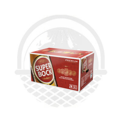 Bière blonde portugaise Super Bock Mini "superbock" 24x25cl