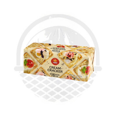 Biscuit Portugais Cream Cracker Poivre "Vieira de Castro" 200g