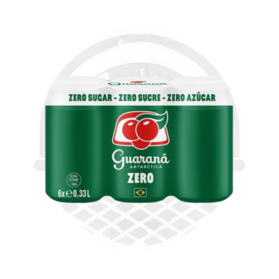 Guarana Zéro Soda brésilien Canette 33cl