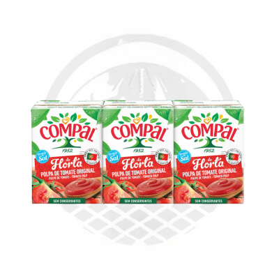 Pulpe De Tomate Compal 3x210g