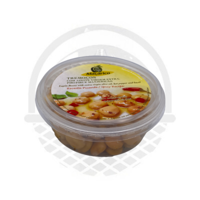 Lupins à l'Huile d'olive / Piment piquant / Basilic Macarico Barquette Plastique 150g