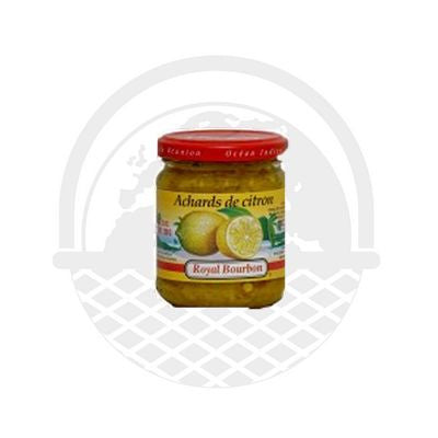 Achard de citron Royal Bourbon 200g - Panier du Monde - Produits portugais,antillais,espagnols,américains en ligne