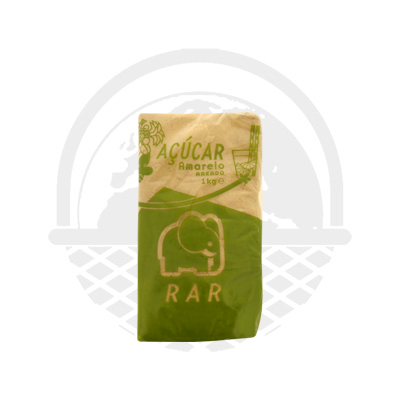 Sucre Roux ( Açucar Amarelo) RAR 1KG - Panier du Monde - Produits portugais,antillais,espagnols,américains en ligne