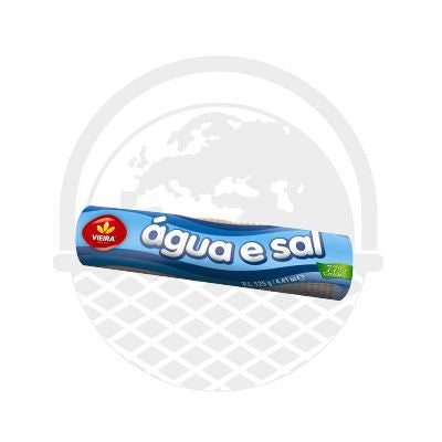 Biscuits portugais "Agua e sal" Vieira do Castro 125G - Panier du Monde - Produits portugais,antillais,espagnols,américains en ligne