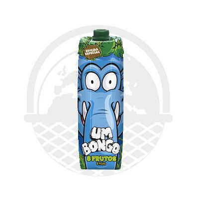 Jus aux 8 fruits portugais "Um Bongo" 8 frutos 1L - Panier du Monde - Produits portugais,antillais,espagnols,américains en ligne