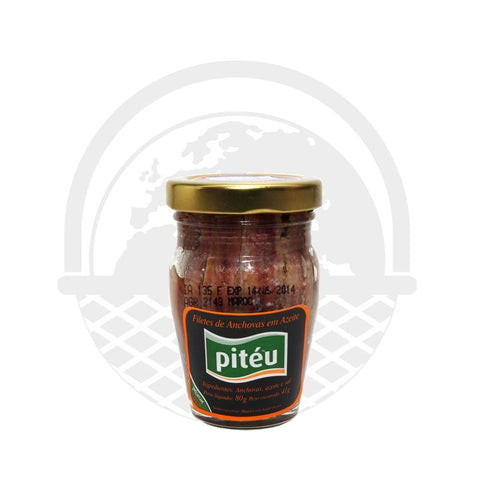 Filets d'anchois à l'huile 140g - Panier du Monde - Produits portugais,antillais,espagnols,américains en ligne