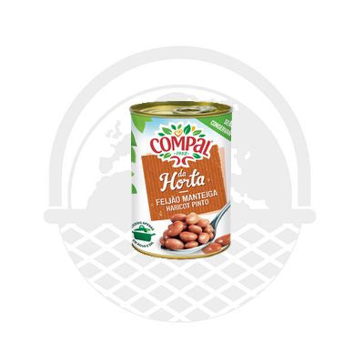 HARICOTS BEURRE CUIT COMPAL 410G - Panier du Monde - Produits portugais,antillais,espagnols,américains en ligne