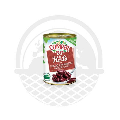 HARICOTS ROUGE CUIT COMPAL 410G - Panier du Monde - Produits portugais,antillais,espagnols,américains en ligne