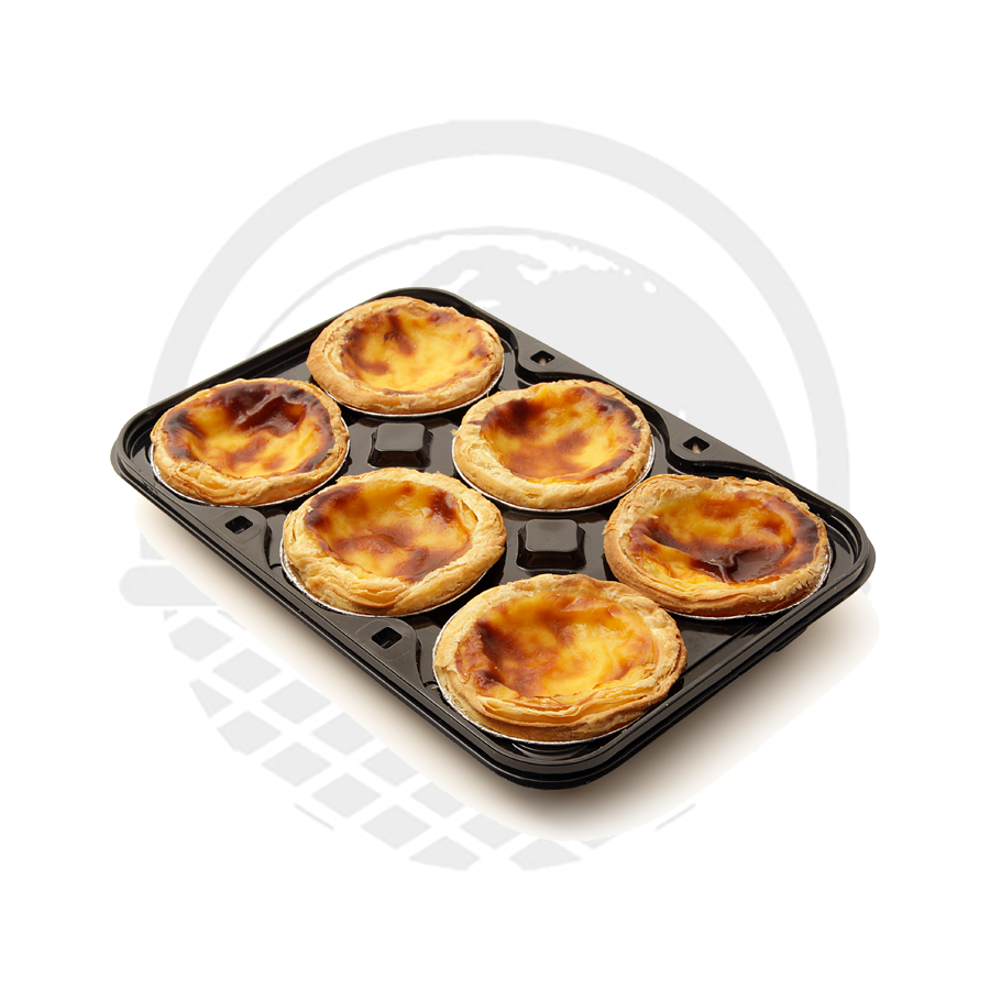 Gâteaux Pasteis de natas x6 - Panier du Monde - Produits portugais,antillais,espagnols,américains en ligne