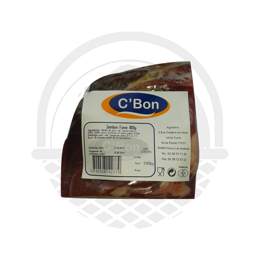 Jambon fumé 800G C'BON - Panier du Monde - Produits portugais,antillais,espagnols,américains en ligne