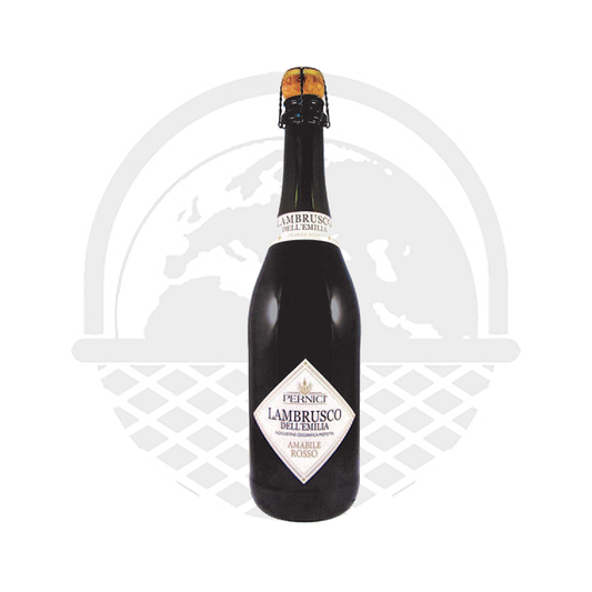 Lambrusco Doux Rouge 8° 75CL - Panier du Monde - Produits portugais,antillais,espagnols,américains en ligne