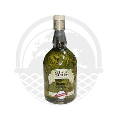Punch Rhum Menthe Citron 70cl - Panier du Monde - Produits portugais,antillais,espagnols,américains en ligne