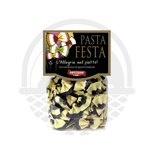 Pâtes farfalles Zebra 250G ARTESANI - Panier du Monde - Produits portugais,antillais,espagnols,américains en ligne