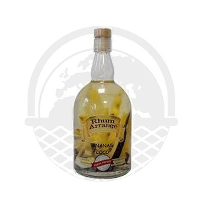 Punch Rhum Ananas Coco 70cl - Panier du Monde - Produits portugais,antillais,espagnols,américains en ligne