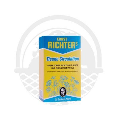 Tisane circulation Dr Richter 40g - Panier du Monde - Produits portugais,antillais,espagnols,américains en ligne